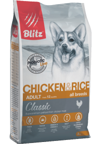 Blitz Classic Chicken & Rice Adult Dog All Breeds