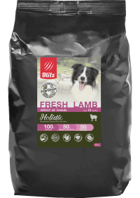 Blitz Holistic Fresh Lamb Adult Dog All Breeds